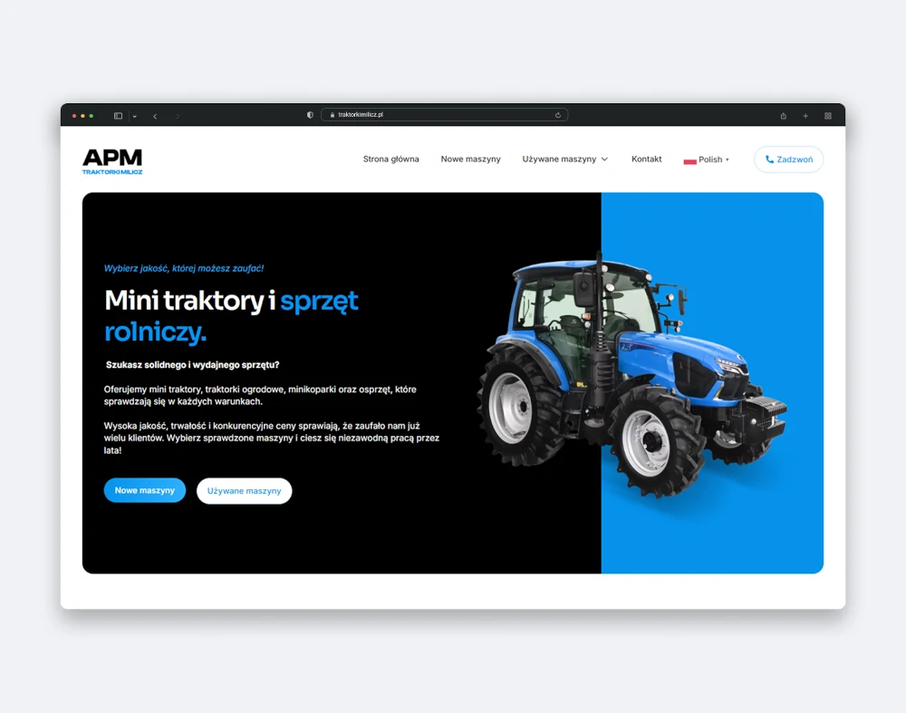 Case Study traktorki