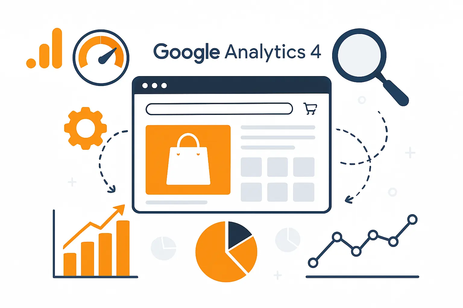 Google Analytics 4 dla e-commerce - konfiguracja i analiza