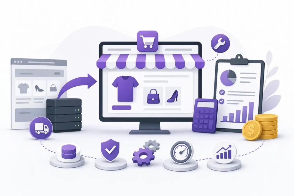 Przebudowa sklepu WooCommerce - analiza kosztów