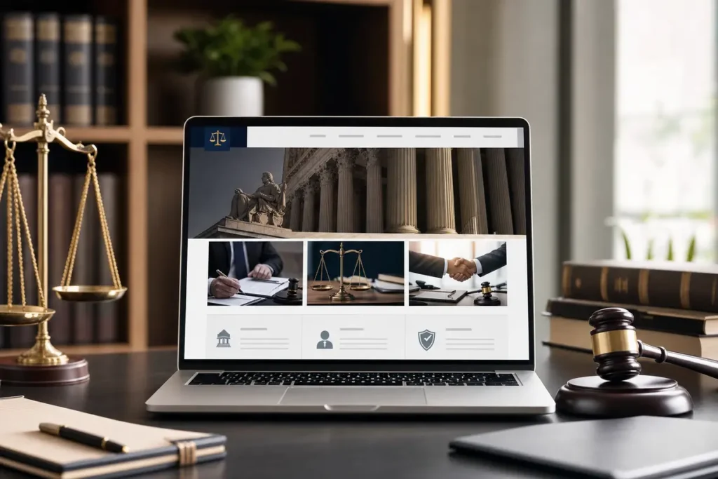 Strona kancelarii prawnej na WordPress z dobrym SEO